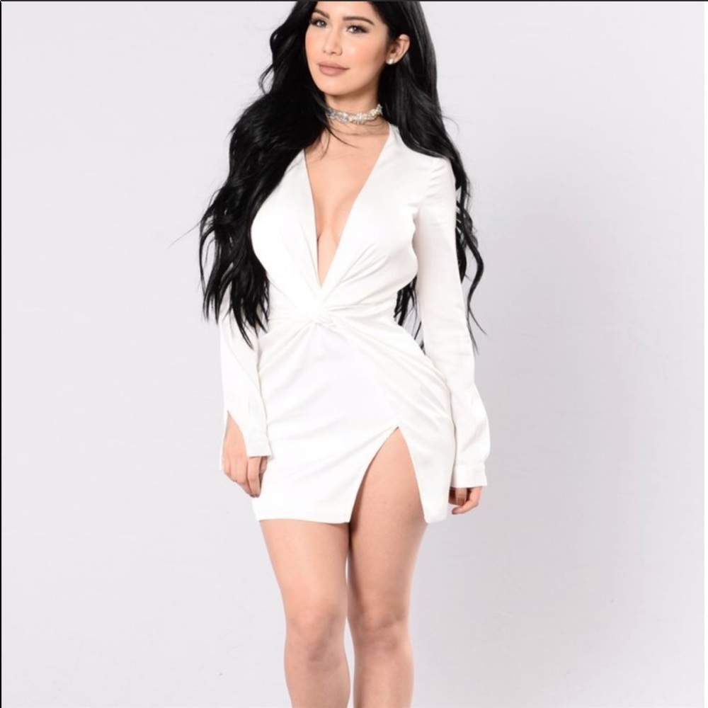 New Fashion Nova silk dress